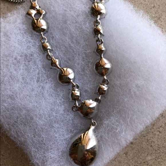 Givenchy Multi Color crystal statement necklace - Picture 6 of 8